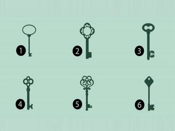 Test viral: descubrí cómo sos si decís la verdad sobre la llave que elegís en la imagen