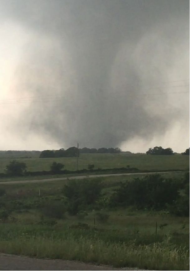 Este es el tornado que dejó un muerto y un herido grave en Texas