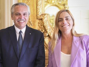 Alberto felicitó a Soria por su reelección como intendenta de Roca