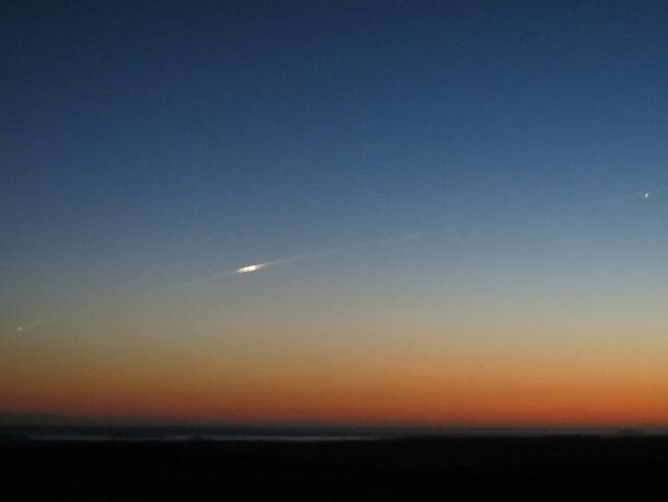 La desintegración del satélite GOCE desde Malvinas