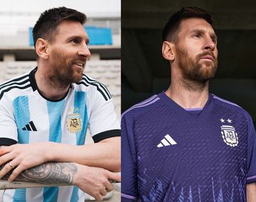 Qué camisetas usará la Selección Argentina en la fase de grupos