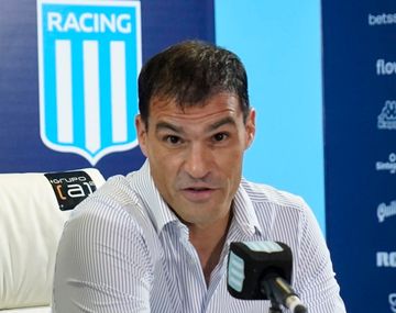 Particular mirada de Saja: El plantel de Racing mejoró con la salida de Maxi Salas