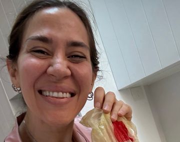 Jimena Barón compartió con sus fans lo que encontró un plomero en su baño