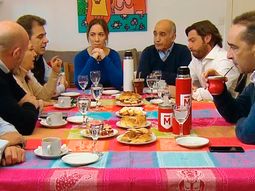 ¿Quiénes desayunaron con Vidal antes de votar?