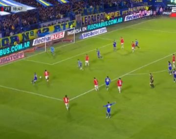 El golazo soñado de Angulo: cumplió su promesa y puso el 1-0 de Independiente