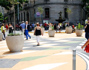 Tribunales es zona peatonal y hay restricción de vehículos particulares