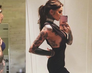 Candelaria Tinelli en microbikini