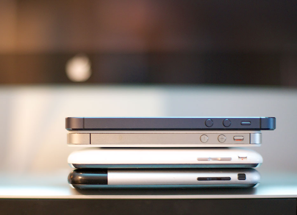 La evolución en el diseño del iPhone