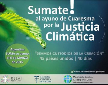 Ayuno por la justicia climática