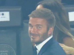 La emoción de Beckham tras el gol de Messi en Inter de Miami