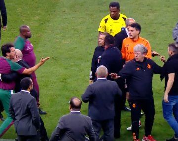 El picante cruce entre Coudet y el DT de Fluminense tras la eliminación