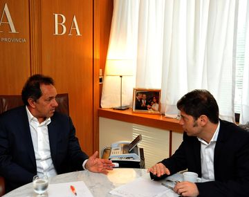 Scioli se reunió con Kicillof para analizar el futuro económico del país