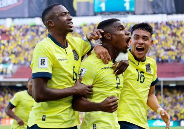 Ecuador se impuso 2-1 ante el Uruguay de Marcelo Bielsa