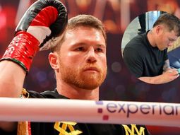 Saúl Canelo Álvarez respondió de inmediato al desesperado llamado de Lupita Carrillo ante la necesidad de recaudar dinero para solventar los gastos del tratamiento contra el cáncer que padece su esposo. El excampeón le entrega los guantes con su firma. Saúl Canelo Álvarez respondió de inmediato al desesperado llamado de Lupita Carrillo ante la necesidad de recaudar dinero para solventar los gastos del tratamiento contra el cáncer que padece su esposo. El excampeón le entrega los guantes con su firma.