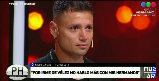 Mauro Zárate: Por ir de Vélez a Boca no habló con mis hermanos