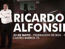 Ricardo Maravilla Alfonsín invita a pelear en octubre