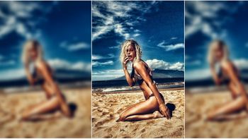 Eugenia Tobal, diosa en Hawaii Eugenia Tobal, diosa en Hawaii