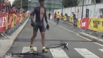 Santucci no aguantó la impotencia y explotó Santucci no aguantó la impotencia y explotó