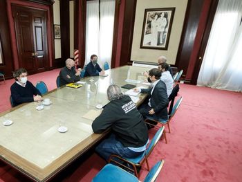 Al encuentro asistieron&nbsp;Larreta,Kicillof, Santilli, Quir&oacute;s, Bianco y Berni.