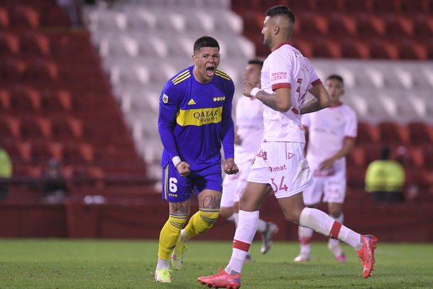 Boca goleó a Huracán en Parque Patricios y está tercero
