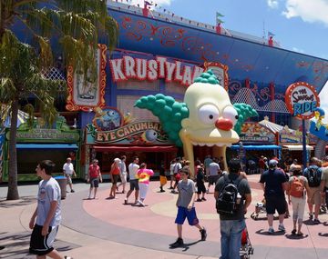 Recrean la ciudad de Los Simpson