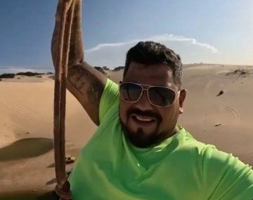 Un turista filmó su propia muerte mientras se tiraba por una tirolesa