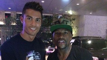 a puro ego, ronaldo y mayweather se mostraron juntos en las vegas a puro ego, ronaldo y mayweather se mostraron juntos en las vegas