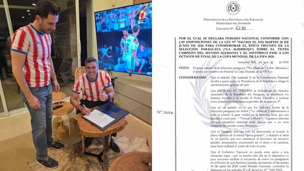 Qué dice el decreto 6280 del presidente con las razones del feriado nacional en Paraguay