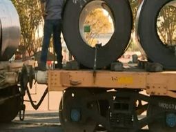 Descarriló un tren de cargas en Retiro