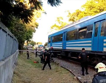 Floresta: el Tren Sarmiento arrolló y mató a un hombre de 70 años