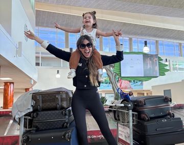 Barby Franco salió al cruce por las críticas de una usuaria al uso del chupete de su hija