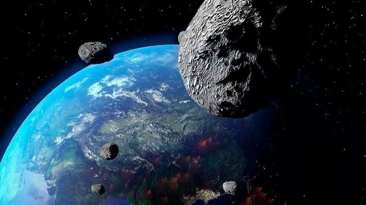 Tres asteroides de más de 20 metros de diámetro se acercan a la Tierra esta semana
