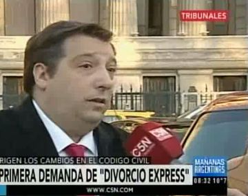 Un hombre hizo el primer pedido de divorcio express que permite el nuevo Código
