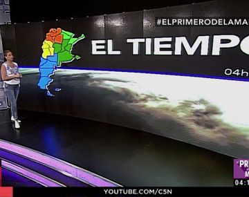 Pronóstico del tiempo del jueves 24 de noviembre de 2016 en C5N