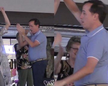 Marcelo Porcel, bailando en Punta del Este mientras enfrenta cargos de abuso sexual de menores.