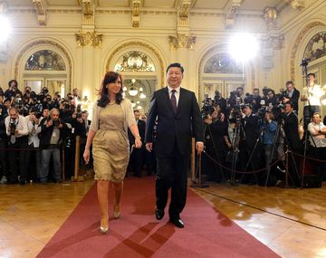 CFK viajará a China el 3