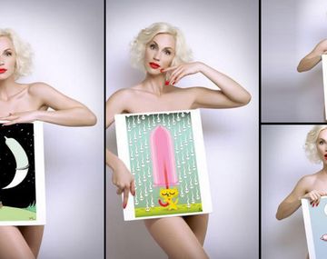 Ingrid Grudke protagonizó una campaña contra el HIV