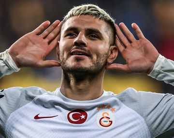 Está encendido: Mauro Icardi volvió a marcar y Galatasaray sigue puntero