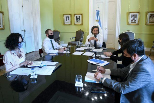 Reunión de gabinete económico.
