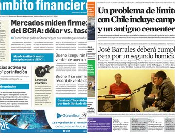 Tapas de diarios del miércoles 2 de mayo de 2018