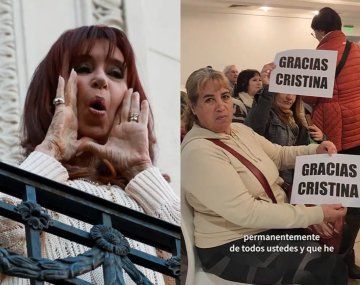 El mensaje de Cristina en un encuentro de jubilados del PJ: Organización y amor