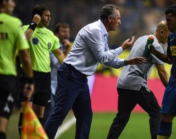 Gustavo Alfaro y Carlos Tevez