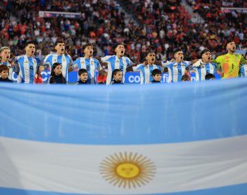Así se vivió el Himno en la final del Mundial Sub-20 entre Argentina y Marruecos