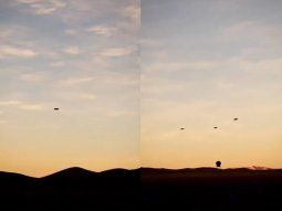 La explicación sobre un polémico video de OVNIS que se dio a conocer esta semana