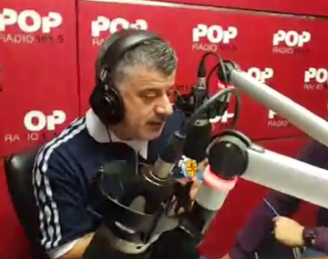 Gastada a Pichu en Pop Radio: así lo cargó su hijo argentino por el gol de Lio