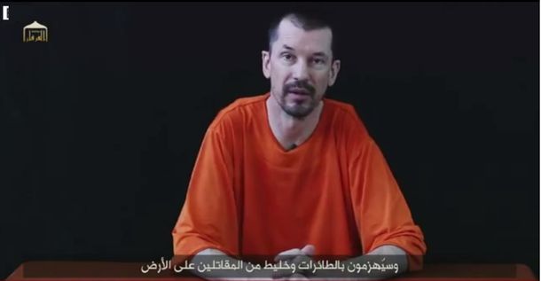 Yihadistas difunden un tercer video con el periodista británico secuestrado