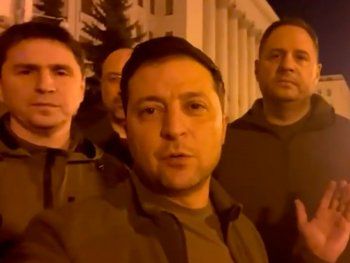 Ucrania descarta rendición y su Presidente se niega a irse del país