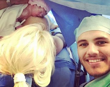 Nació la hija de Wanda Nara y Mauro Icardi: mirá la primera foto de la beba