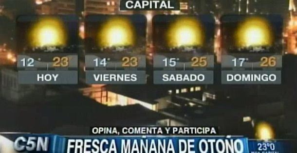 Se espera otra jornada fresca en la Ciudad y el Conurbano