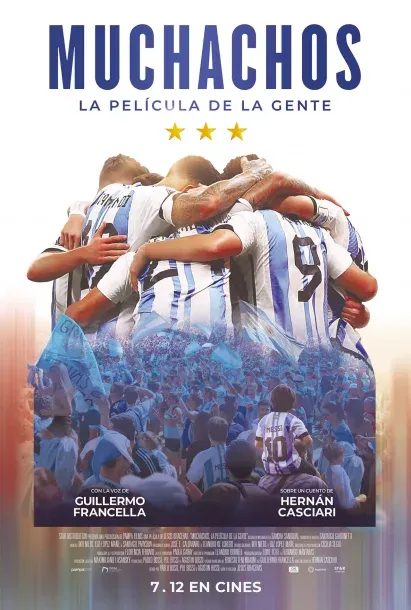 Cuándo se estrena "Muchachos", la película del mundial y dónde se podrá ver